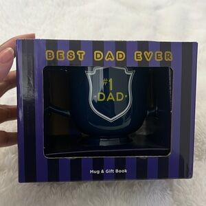 #1 Dad Mug with Gift Book